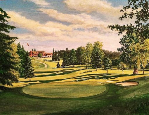 "Hamilton Golf & Country Club - Hole 1 South Course" - Open Edition / signed